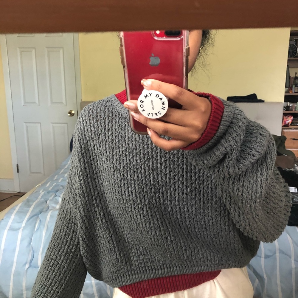 UO cropped sweater